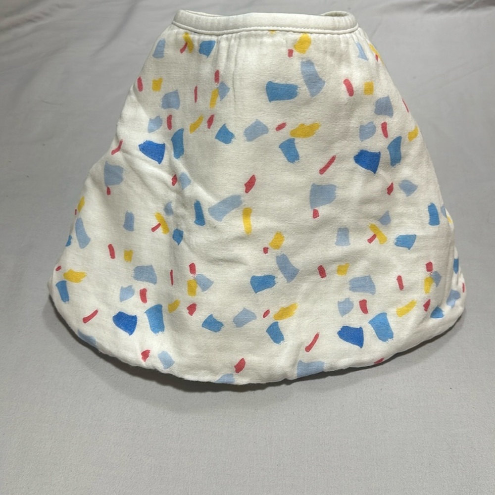 🐥 Colourful Patterned oversized baby bib